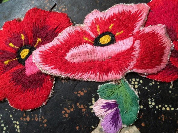 flower embroidery
